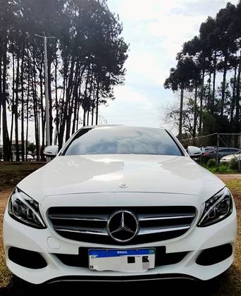 MERCEDES-BENZ C 180 1.6 CGI 16V TURBO FLEX 4P AUTOMÁTICO MERCEDES-BENZ C 180 1.6 CGI 16V TURBO FLEX 4P AUTOMÁTICO